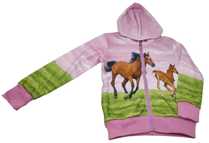 Kinder Sweatjacke Pferd "Cesaro"